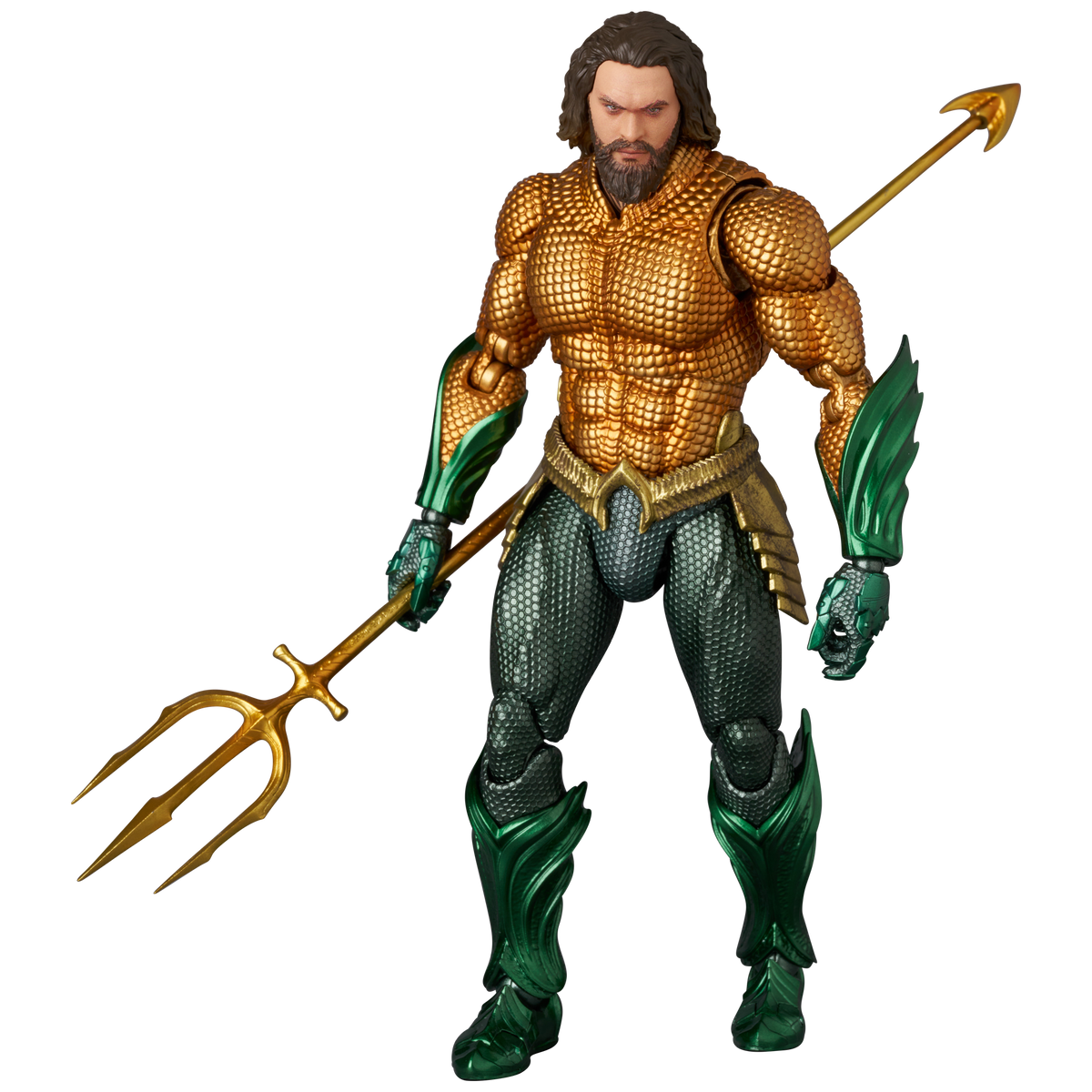 MAFEX No.267 - AQUAMAN (GOLD & GREEN SUIT)