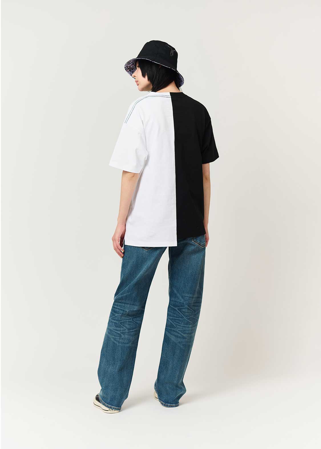 Death Note Graniph - Light & L Docking big silhouette T-shirt