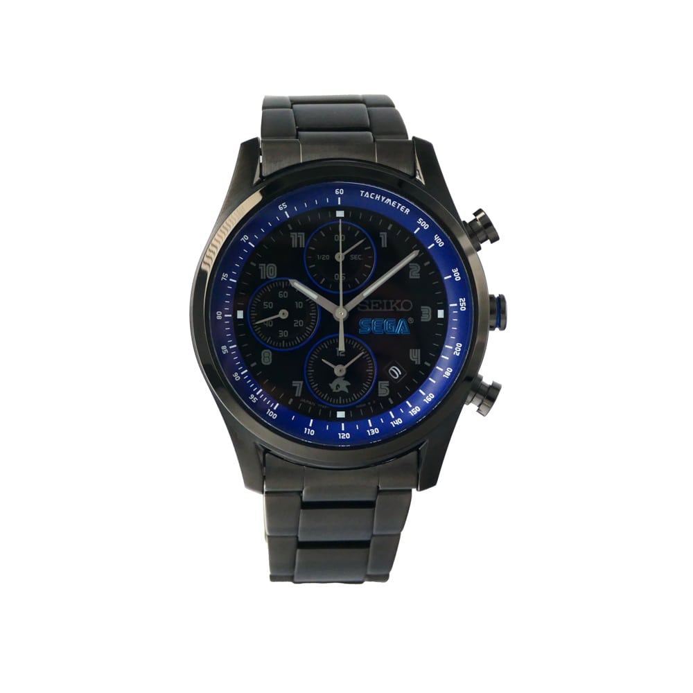 SEGA 65th Anniversary x Seiko Collaboration Watch - Black Model [Pre-Order Oct 2026]