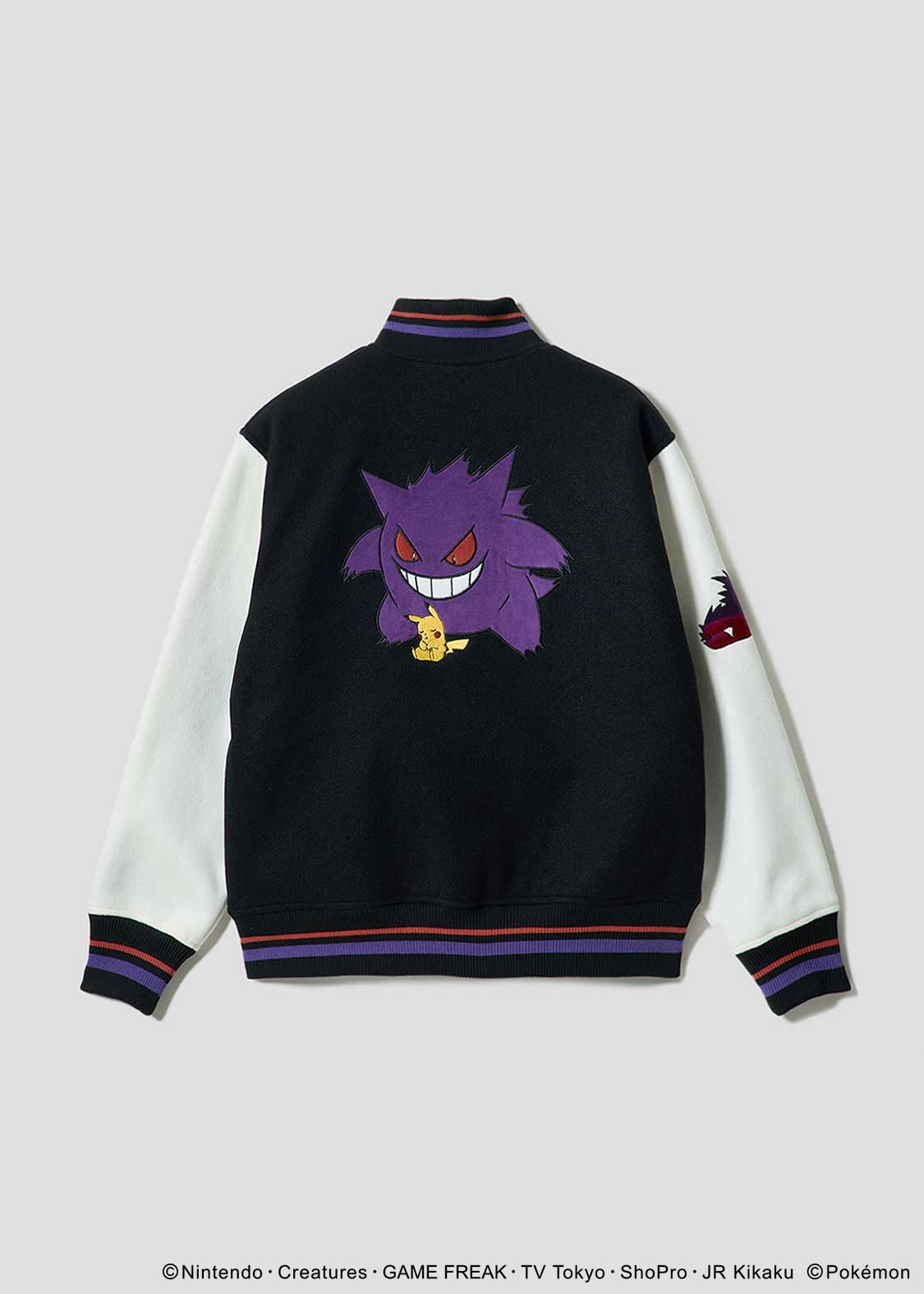F*き様 graniph☆グラニフ☆ポケットモンスターコラボ☆ジャンバー Pokemon x Graniph Fashion Collection - Pikachu & Gengar Stadium