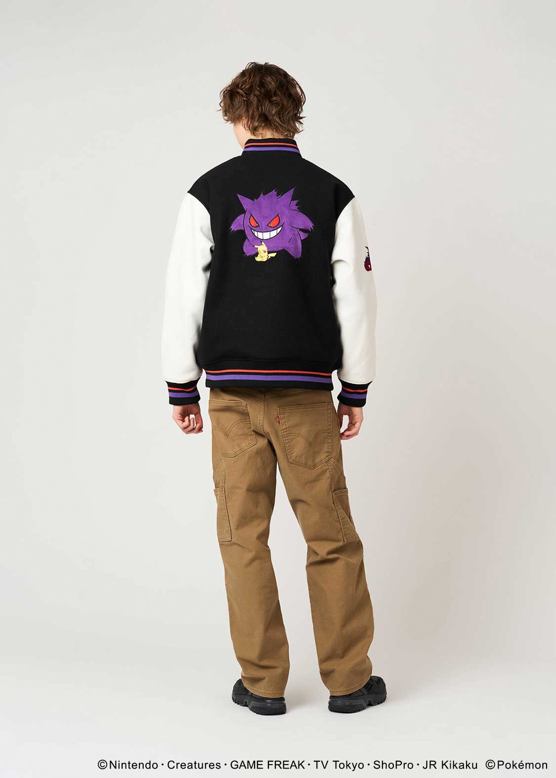 Pokemon x Graniph Fashion Collection - Pikachu & Gengar Stadium Jumper [Release Oct 7, 2025]
