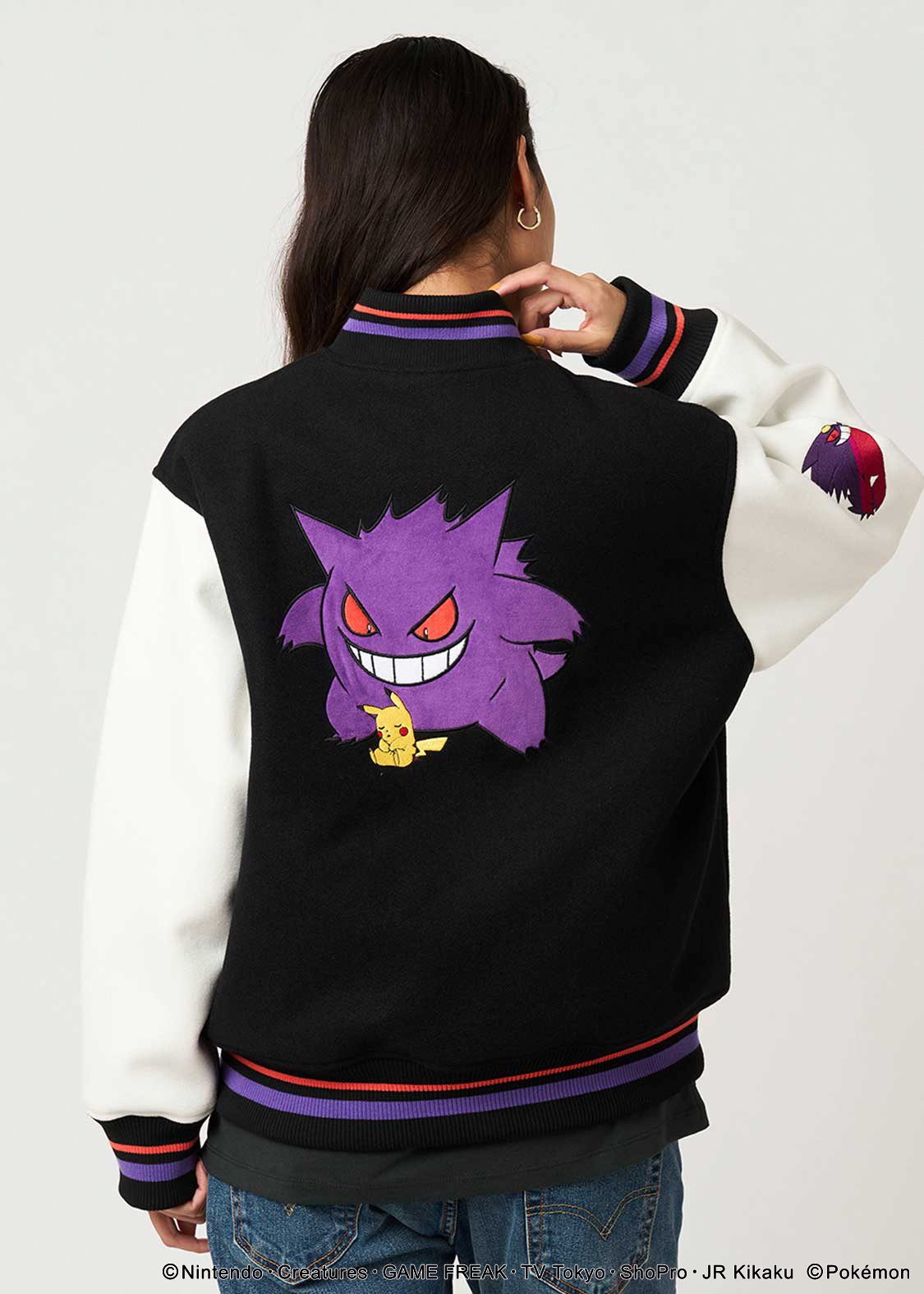 Pokemon x Graniph Fashion Collection - Pikachu & Gengar Stadium Jumper [Release Oct 7, 2025]