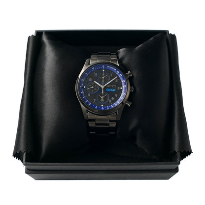 SEGA 65th Anniversary x Seiko Collaboration Watch - Black Model [Pre-Order Oct 2026]