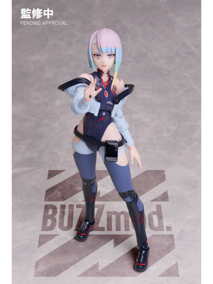 Cyberpunk Edgerunners Aniplex BuzzMod Figure - Lucyna Kushinada (Lucy) Display Stand Included Edition