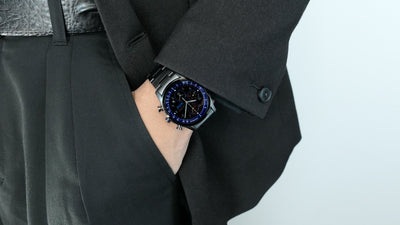 SEGA 65th Anniversary x Seiko Collaboration Watch - Black Model [Pre-Order Oct 2026]