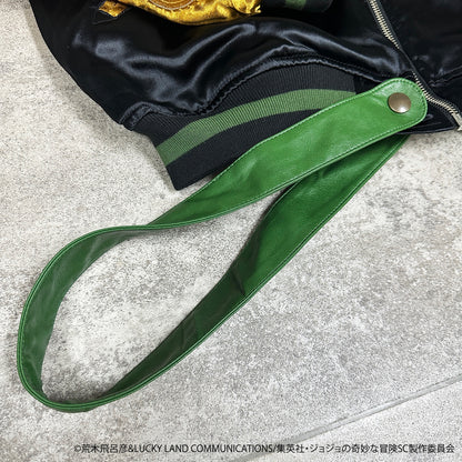 JoJo's Bizarre Adventure x Karakuri Tamashii Stardust Crusaders - Reversible Embroidered Sukajan Jacket Dio Brando