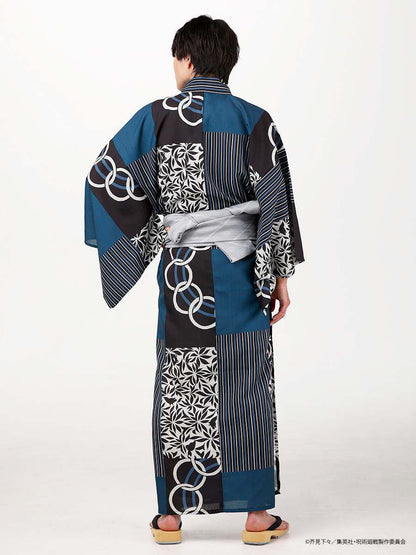 Jujutsu Kaisen Hidden Inventory / Prematured Death Furifu Men's Yukata + Heko Obi Set - Megumi Fushiguro