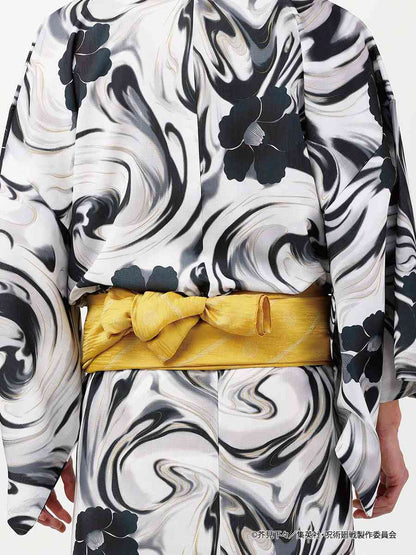 Jujutsu Kaisen Hidden Inventory / Prematured Death Furifu Men's Yukata + Heko Obi Set - Geto Suguru