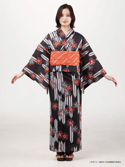 Jujutsu Kaisen Hidden Inventory / Prematured Death Furifu Women's Yukata + Heko Obi Set - Yuji Itadori