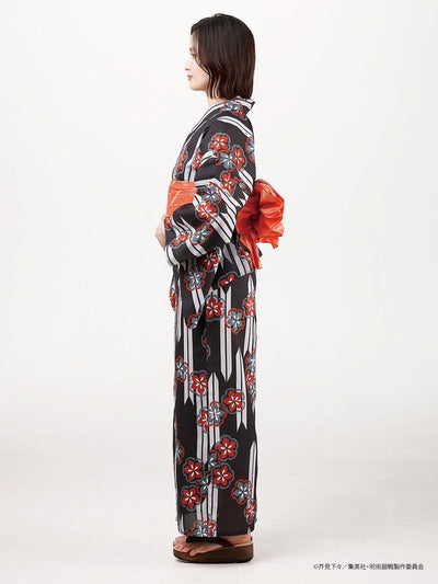 Jujutsu Kaisen Hidden Inventory / Prematured Death Furifu Women's Yukata + Heko Obi Set - Yuji Itadori