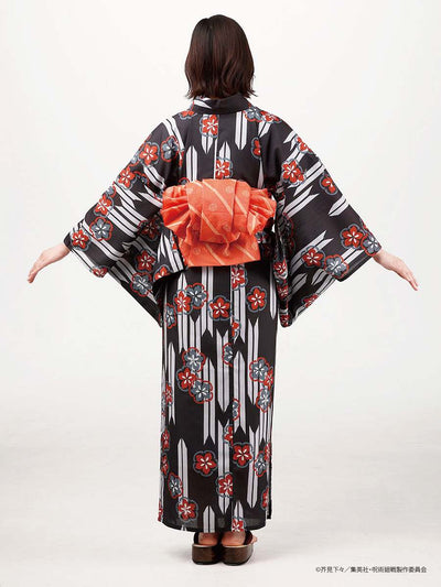 Jujutsu Kaisen Hidden Inventory / Prematured Death Furifu Women's Yukata + Heko Obi Set - Yuji Itadori