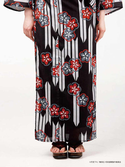 Jujutsu Kaisen Hidden Inventory / Prematured Death Furifu Women's Yukata + Heko Obi Set - Yuji Itadori