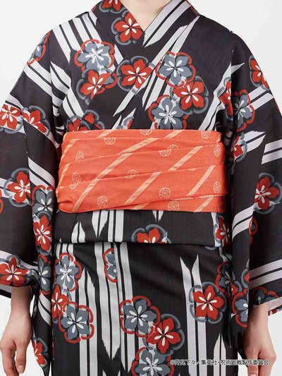 Jujutsu Kaisen Hidden Inventory / Prematured Death Furifu Women's Yukata + Heko Obi Set - Yuji Itadori