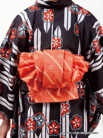 Jujutsu Kaisen Hidden Inventory / Prematured Death Furifu Women's Yukata + Heko Obi Set - Yuji Itadori