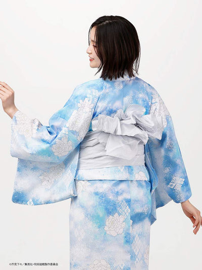 Jujutsu Kaisen Hidden Inventory / Prematured Death Furifu Women's Yukata + Heko Obi Set - Gojo Satoru