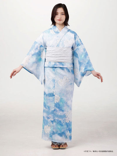 Jujutsu Kaisen Hidden Inventory / Prematured Death Furifu Women's Yukata + Heko Obi Set - Gojo Satoru