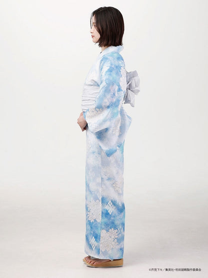Jujutsu Kaisen Hidden Inventory / Prematured Death Furifu Women's Yukata + Heko Obi Set - Gojo Satoru
