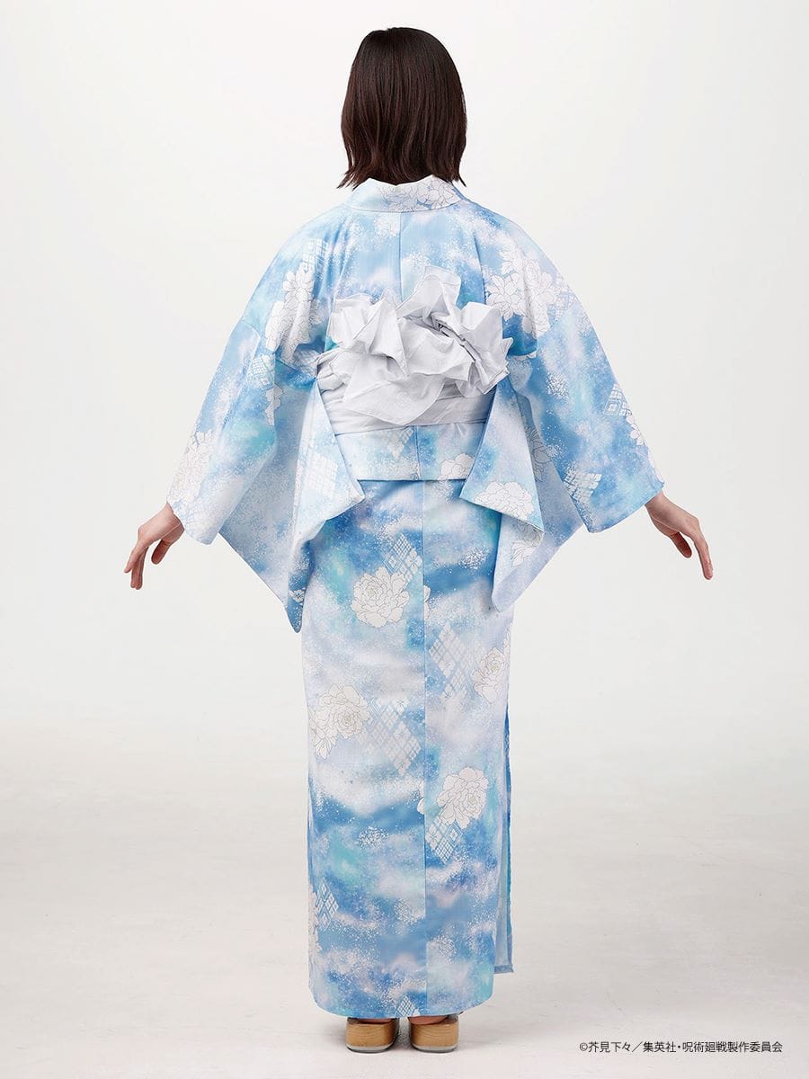 Jujutsu Kaisen Hidden Inventory / Prematured Death Furifu Women's Yukata + Heko Obi Set - Gojo Satoru