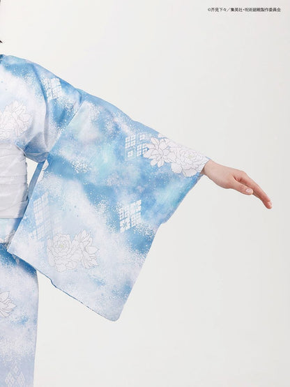Jujutsu Kaisen Hidden Inventory / Prematured Death Furifu Women's Yukata + Heko Obi Set - Gojo Satoru