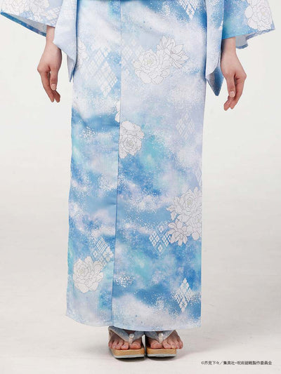 Jujutsu Kaisen Hidden Inventory / Prematured Death Furifu Women's Yukata + Heko Obi Set - Gojo Satoru