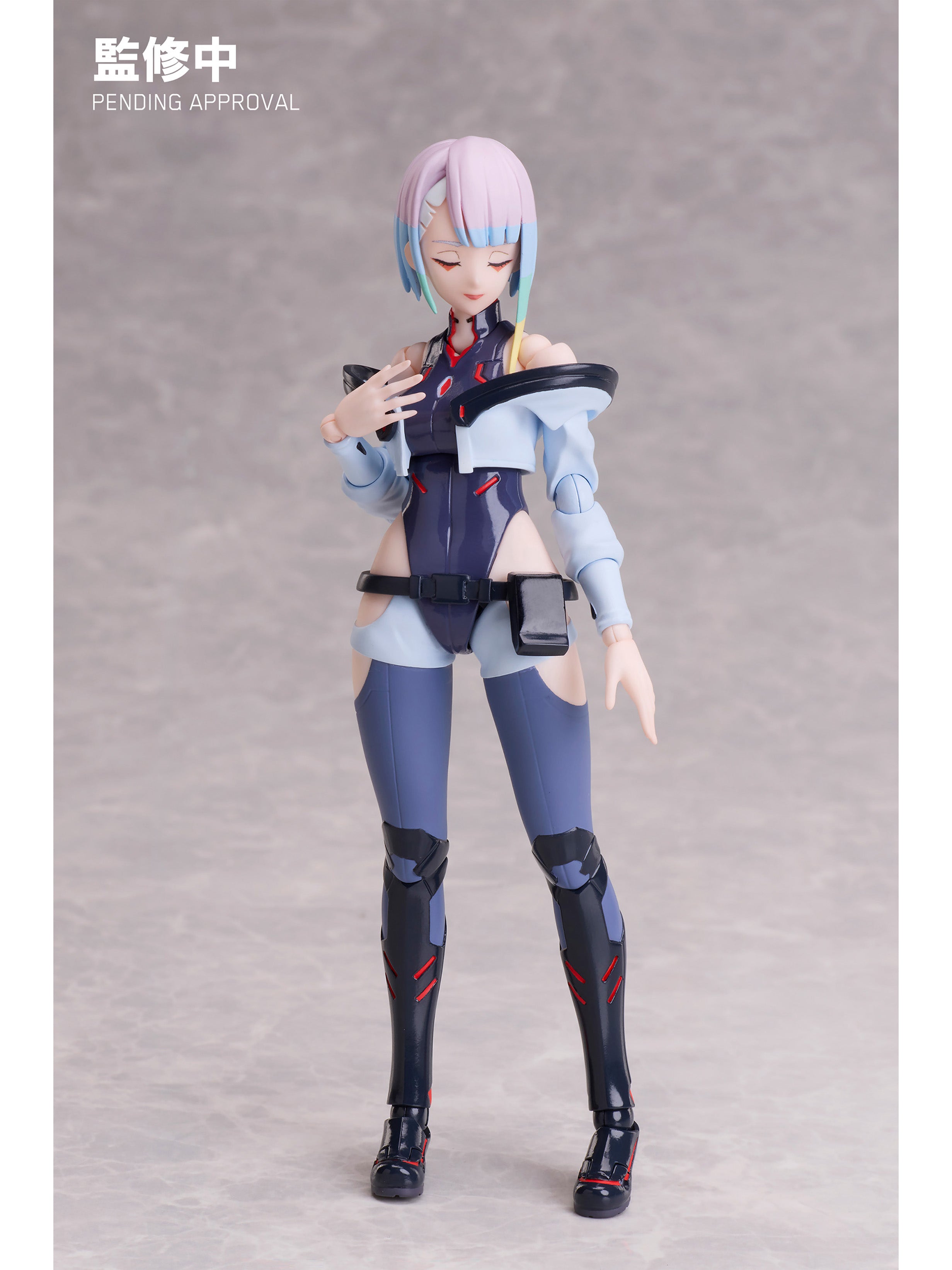 Cyberpunk Edgerunners Aniplex BuzzMod Figure - Lucyna Kushinada (Lucy) Display Stand Included Edition