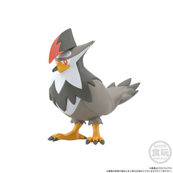 Pokemon Scale World - Sinnoh Region Barry, Grotle, and Staraptor