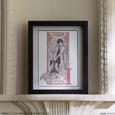 Gundam New Mobile Report Gundam Wing - DVD Collection Illustration Framed Art (6 Types) [Pre-Order Mar 2026]