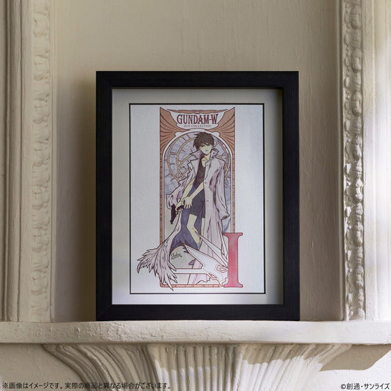 Gundam New Mobile Report Gundam Wing - DVD Collection Illustration Framed Art (6 Types) [Pre-Order Mar 2026]