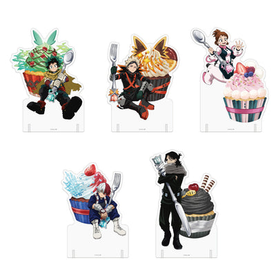 My Hero Academia 2nd Yuei High School Open School Collection - Big Acrylic Cupcake Stands (5 Types) [Re-release Dec 2026]