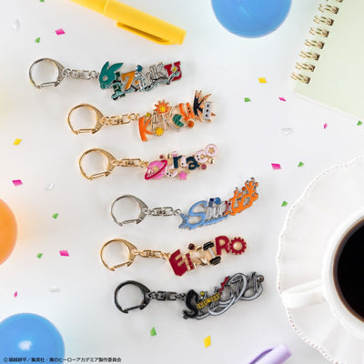 My Hero Academia 2nd Yuei High School Open School Collection - Name Keychains (6 Types)