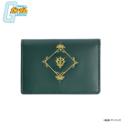 Mobile Suit Gundam - Zabi Family Motif Leather Item Case [Pre-order Apr 2026]