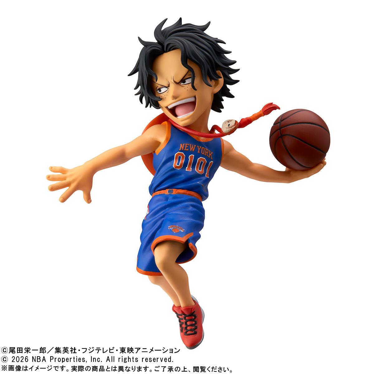 One Piece x NBA - World Collectable Figures (10 Types) [Pre-order Dec 2026]