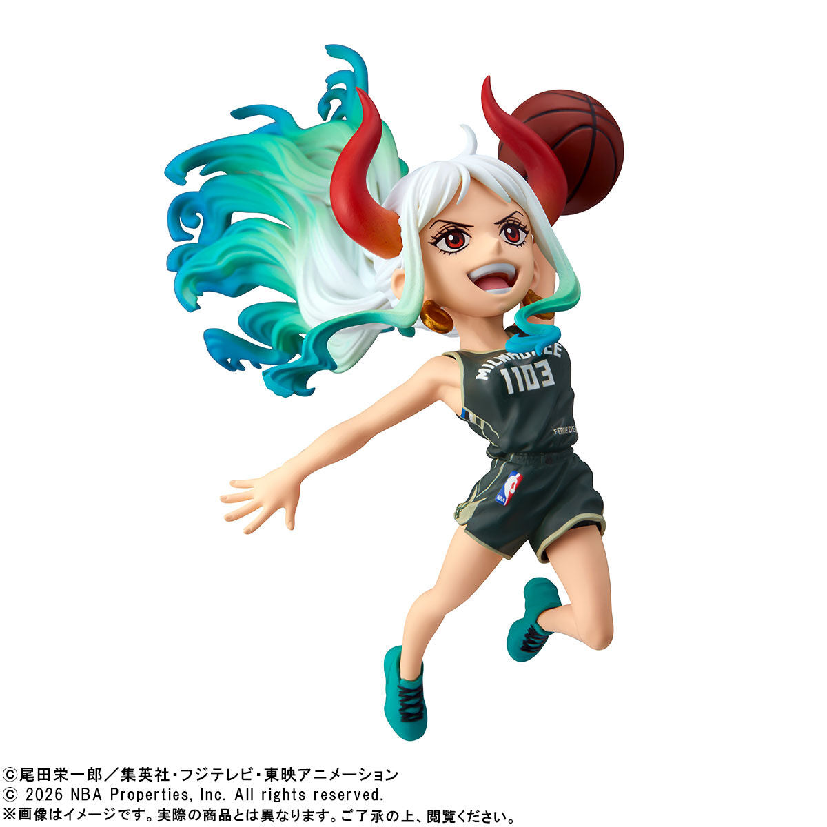 One Piece x NBA - World Collectable Figures (10 Types) [Pre-order Dec 2026]