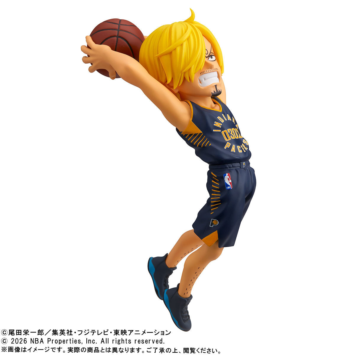 One Piece x NBA - World Collectable Figures (10 Types) [Pre-order Dec 2026]