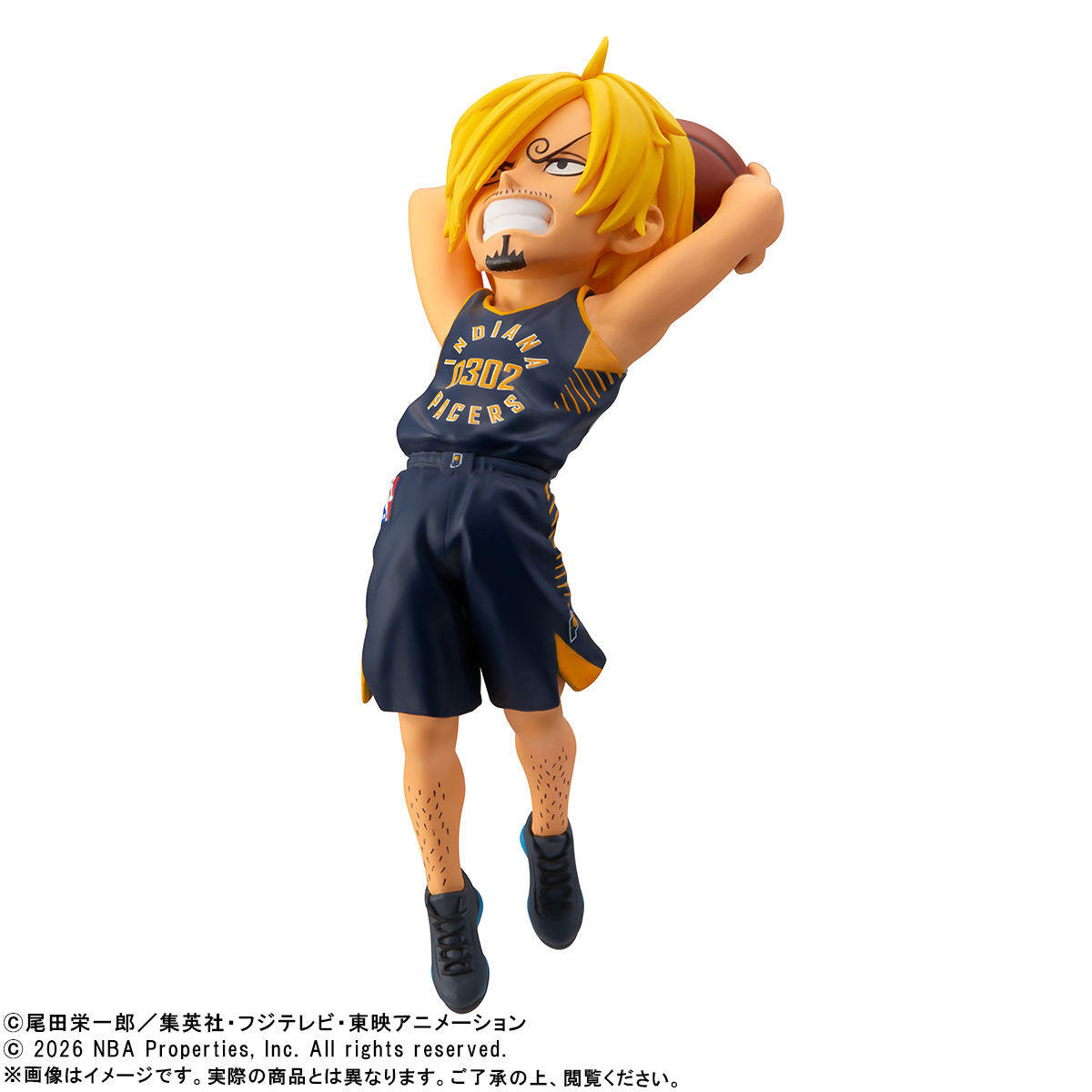 One Piece x NBA - World Collectable Figures (10 Types) [Pre-order Dec 2026]