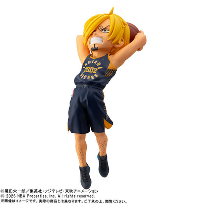 One Piece x NBA - World Collectable Figures (10 Types) [Pre-order Dec 2026]