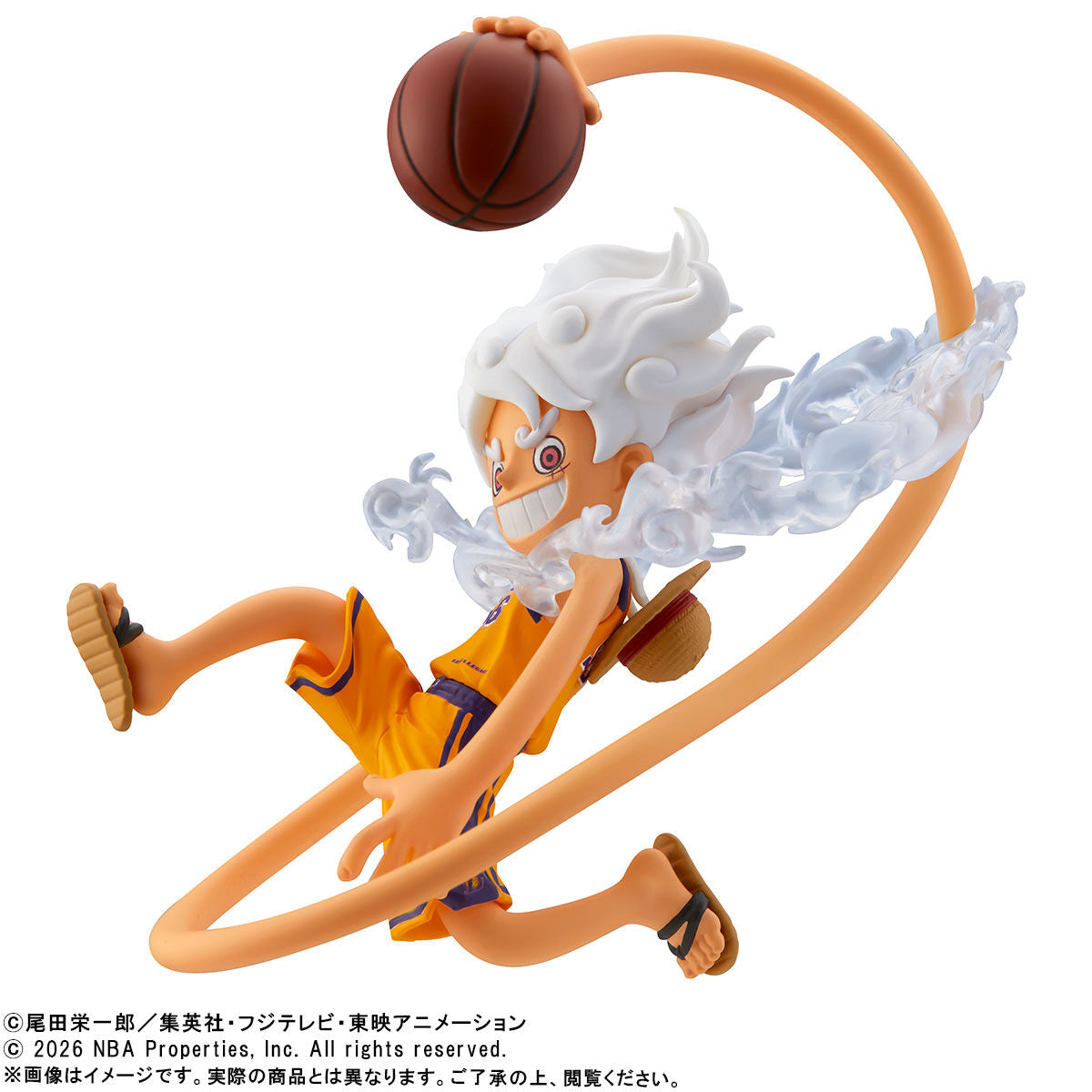One Piece x NBA - World Collectable Figures (10 Types) [Pre-order Dec 2026]