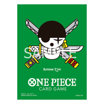 One Piece Card Game Premium Matte Vol.2 Roronoa Zoro official limited card sleeves, pack of 70