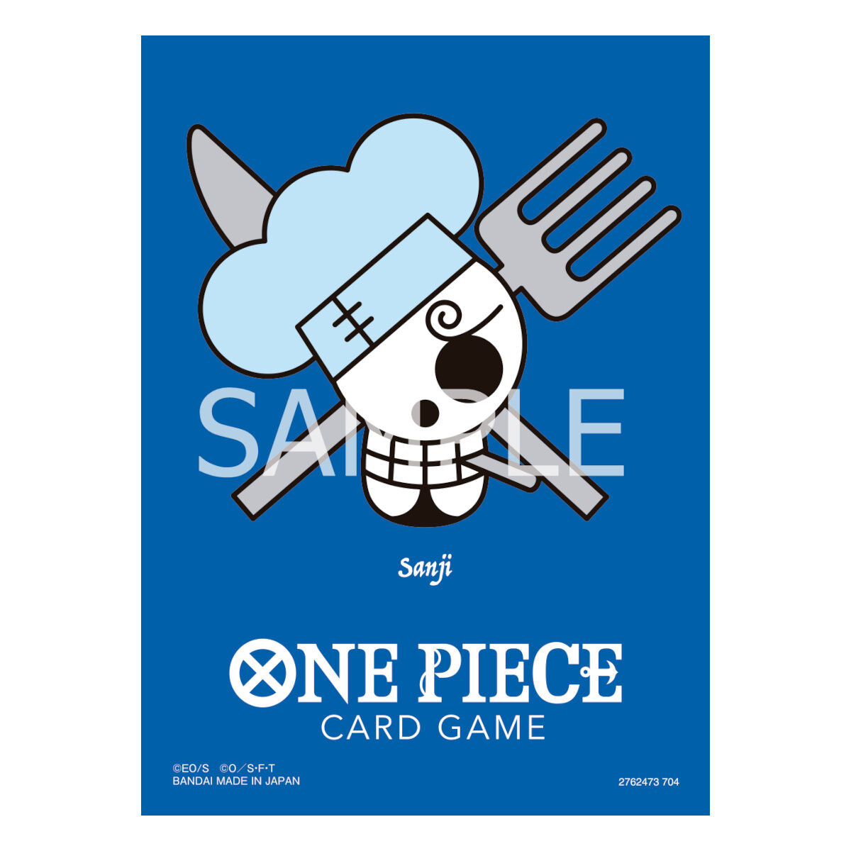 One Piece Card Game Premium Matte Vol.2 Sanji official limited card sleeves, pack of 70