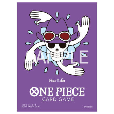 One Piece Card Game Premium Matte Vol.3 Nico Robin official limited card sleeves, pack of 70