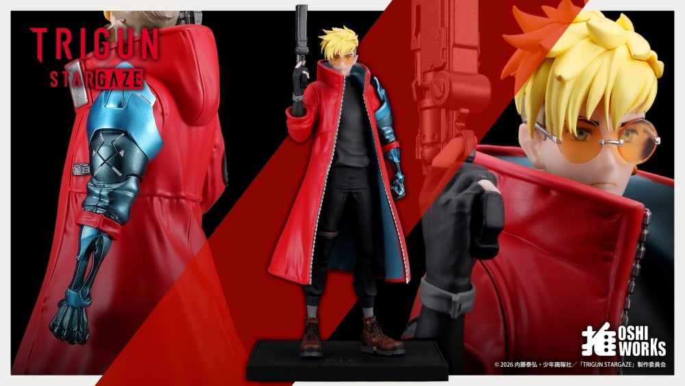 TRIGUN STAMPEDE - VASH THE STAMPEDE 未開封 Trigun Stampede Oshi Works - Vash the Stampede [Pre-Order May 2026