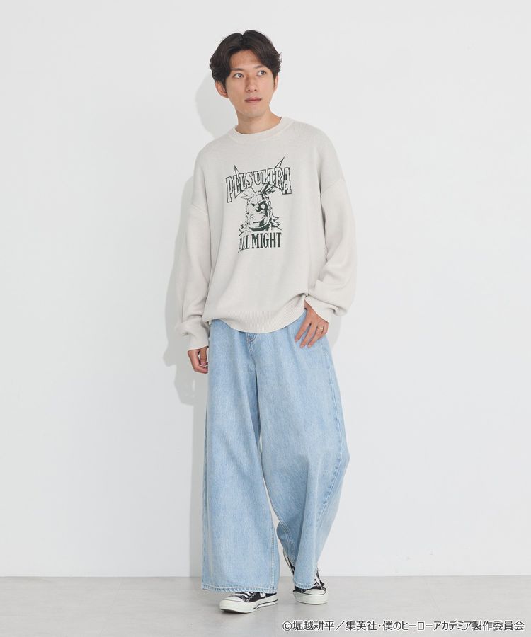 My Hero Academia x Earth Music & Ecology Collection - Izuku Midoriya Image Knit Pullover [Made to Order]