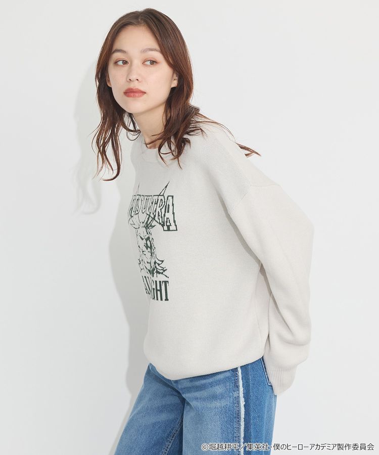 My Hero Academia x Earth Music & Ecology Collection - Izuku Midoriya Image Knit Pullover L Size [Made to Order]