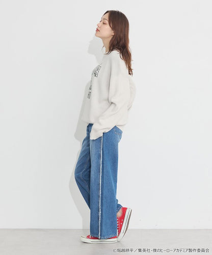 My Hero Academia x Earth Music & Ecology Collection - Izuku Midoriya Image Knit Pullover L Size [Made to Order]