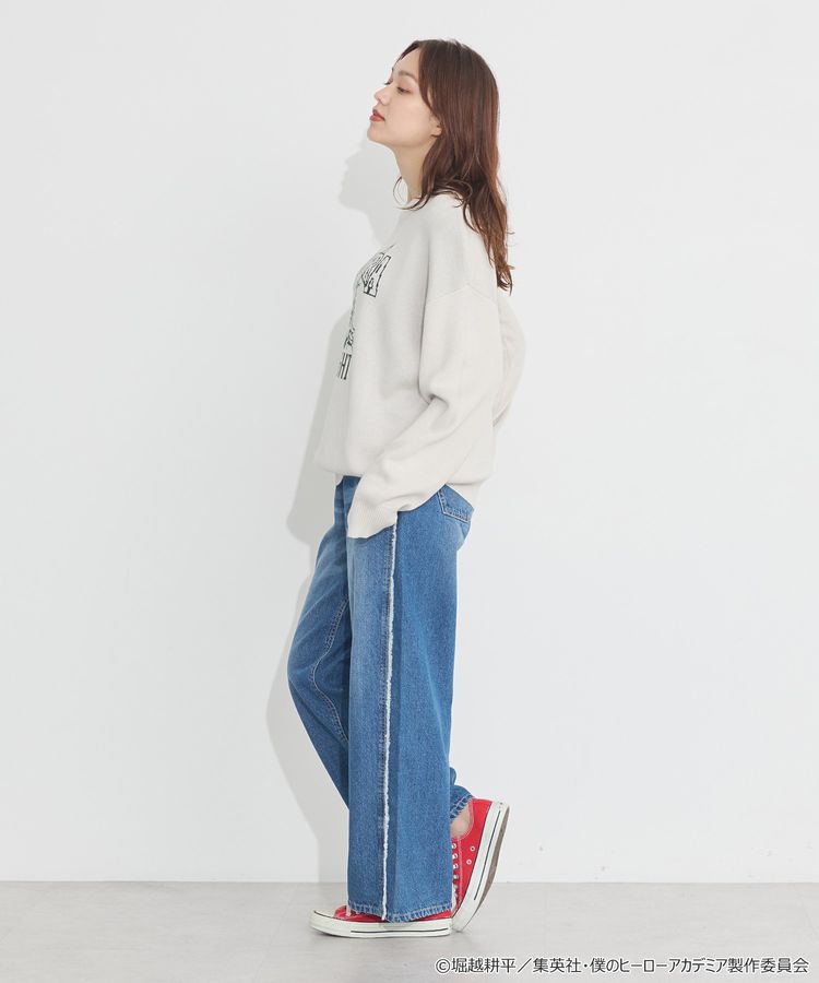 My Hero Academia x Earth Music & Ecology Collection - Izuku Midoriya Image Knit Pullover L Size [Made to Order]