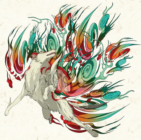 Okami - Original Soundtrack 4LP Box Set (Frosted Clear) - cover
