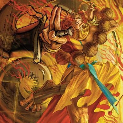 Night Warriors: Darkstalkers' Revenge - Original Soundtrack 2LP (Yellow & Red) - cover