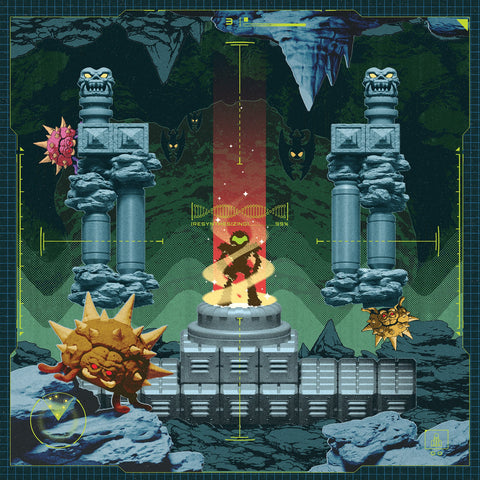Metroid - From the Depths of Zebeth: Resynthesized LP (Original Splatter) - cover