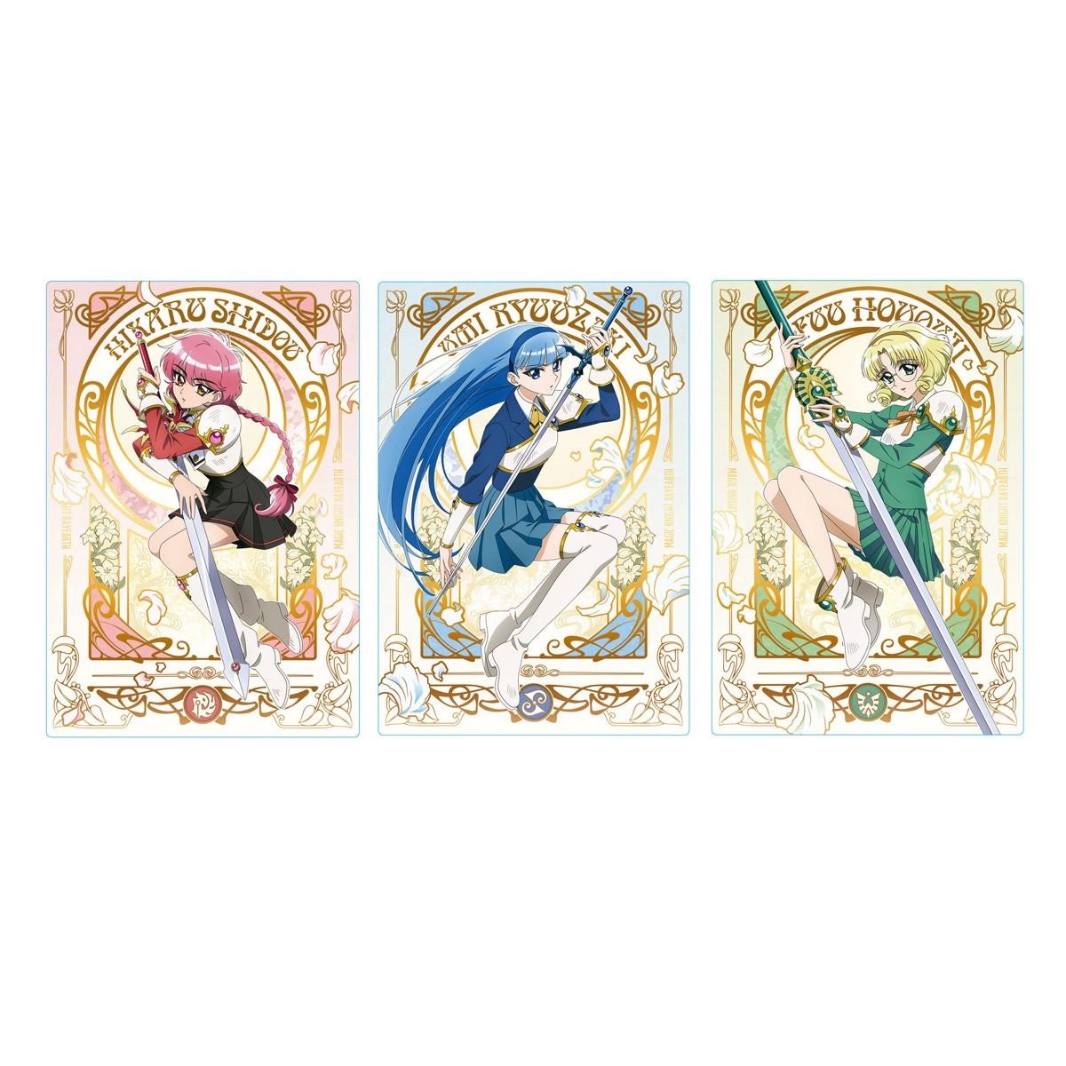 Magic Knight Rayearth - Card & Twin Wafer Box (20 Packs) RANDOM - official product visual 1; random assortment