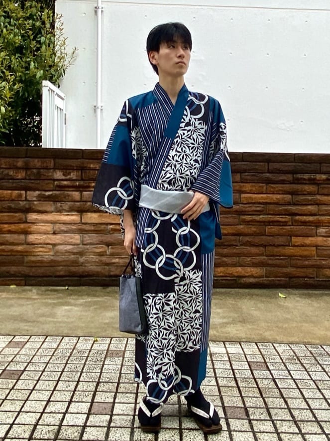 Jujutsu Kaisen Hidden Inventory / Prematured Death Furifu Men's Yukata + Heko Obi Set - Megumi Fushiguro